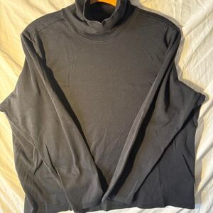 L.L. Bean 100% Cotton Womens turtleneck / thermal layer